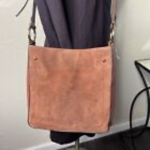 Rebecca Minkoff Jody Feed Bag Acorn Brown Shoulder Crossbody Leather Purse - Picture 3 of 6